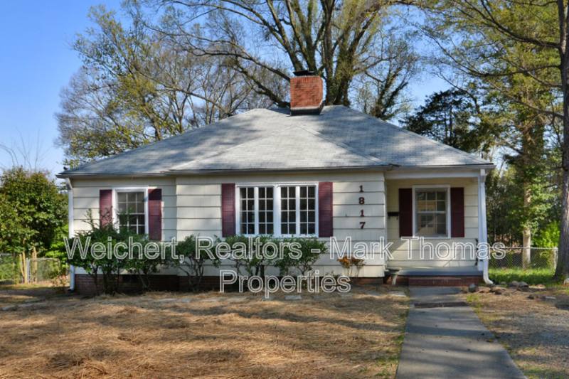House for rent at 1817 Hillcrest Dr, Durham, NC 27705