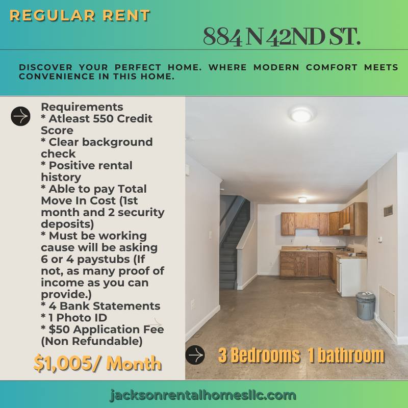 Apartment for rent at 884 N 42nd St #2, Philadelphia, PA 19104