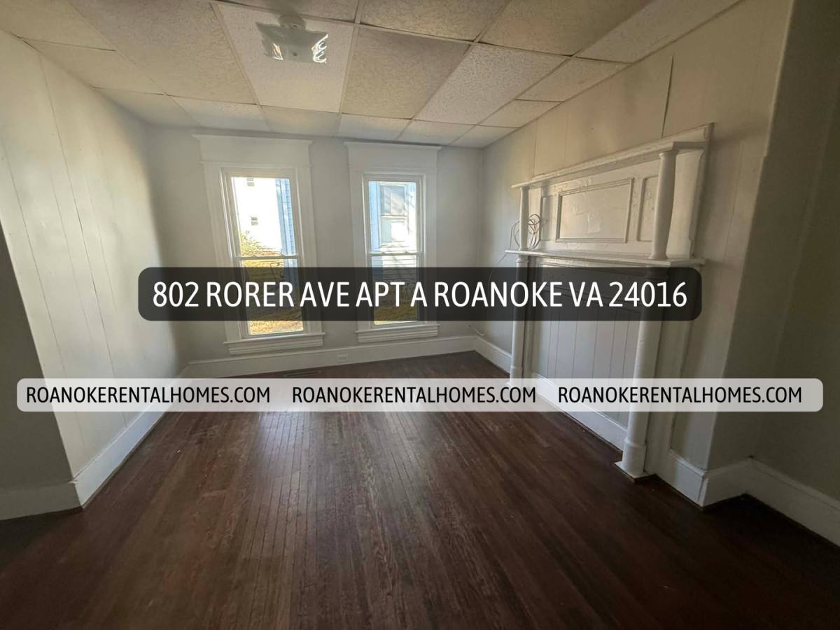 Apartment for rent at 802 Rorer Ave SW, Roanoke, VA 24016