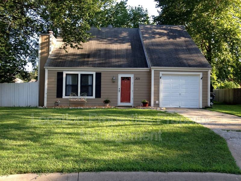 House for rent at 331 Clayton Court, Lawrence, KS 66049