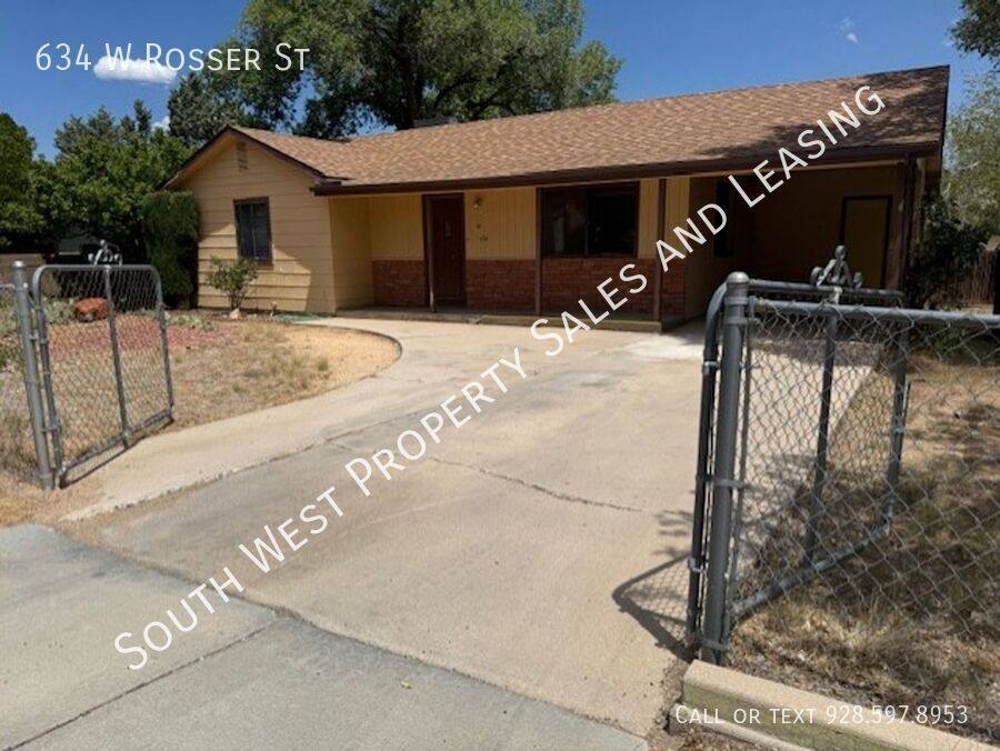 House for rent at 634 W Rosser St, Prescott, AZ 86301