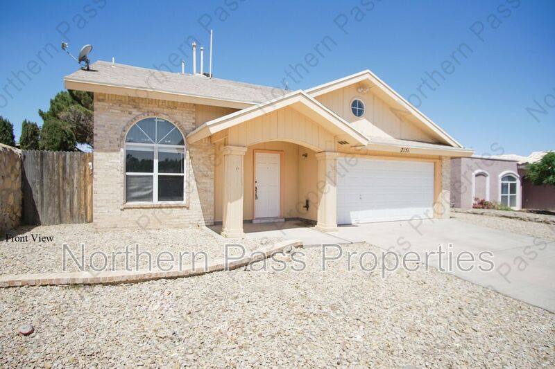 House for rent at 2151 Sun Manor, El Paso, TX 79938