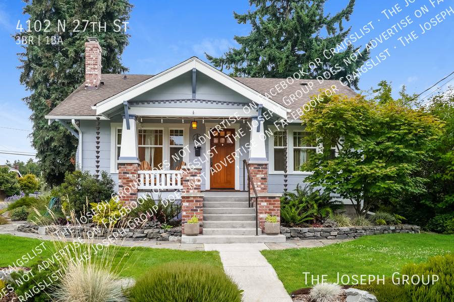 House for rent at 4102 N 27th St, Tacoma, WA 98407