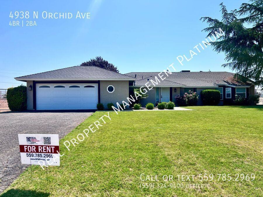 House for rent at 4938 N Orchid Ave, Sanger, CA 93657