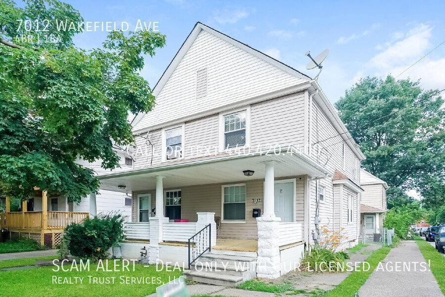 Townhouse for rent at 7012 Wakefield Ave, Cleveland, OH 44102