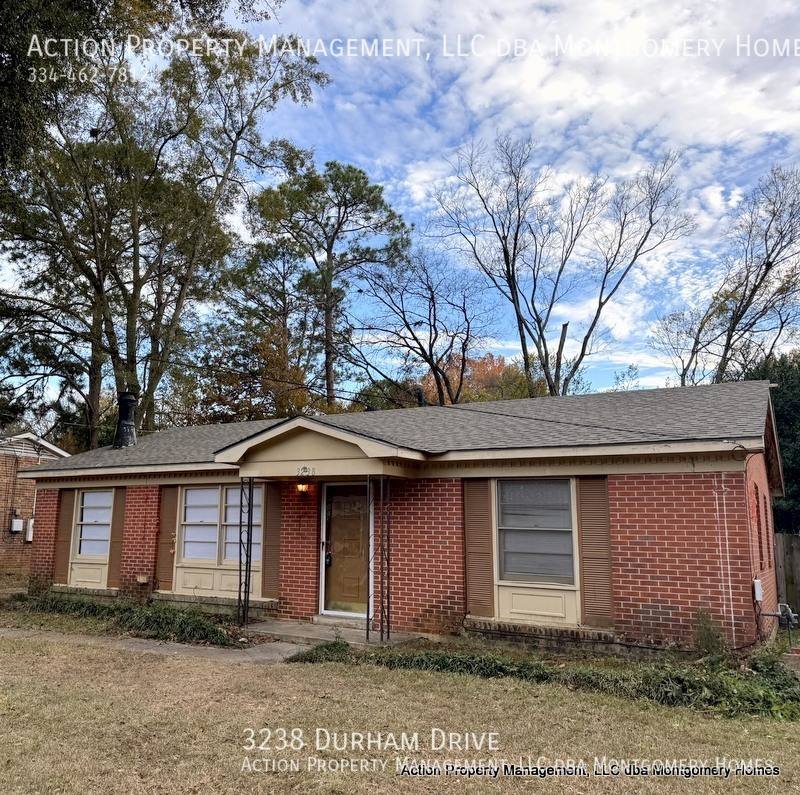 House for rent at 3238 Durham Dr, Montgomery, AL 36109