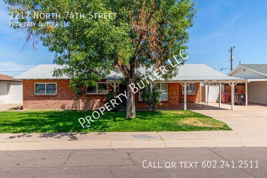 House for rent at 2217 N 74th St, Scottsdale, AZ 85257