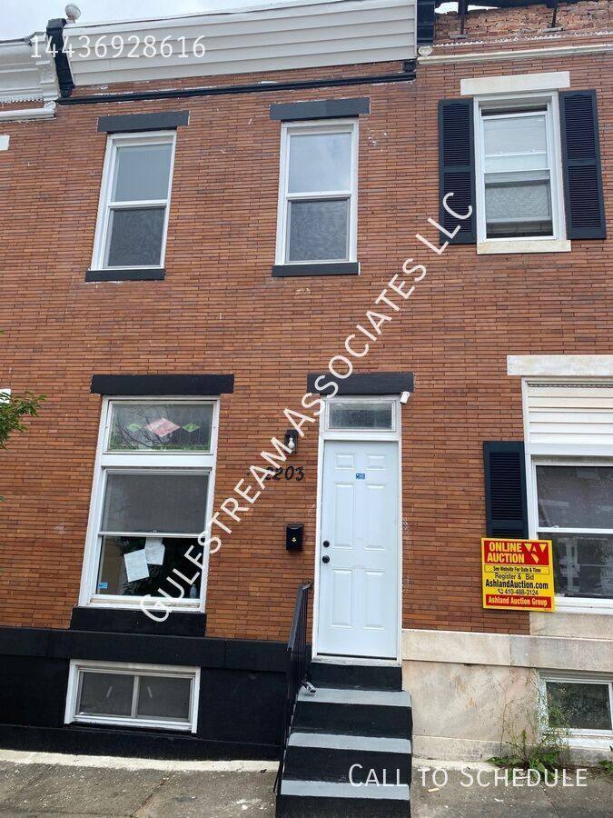 Townhouse for rent at 2203 Westwood Ave, Baltimore, MD 21216