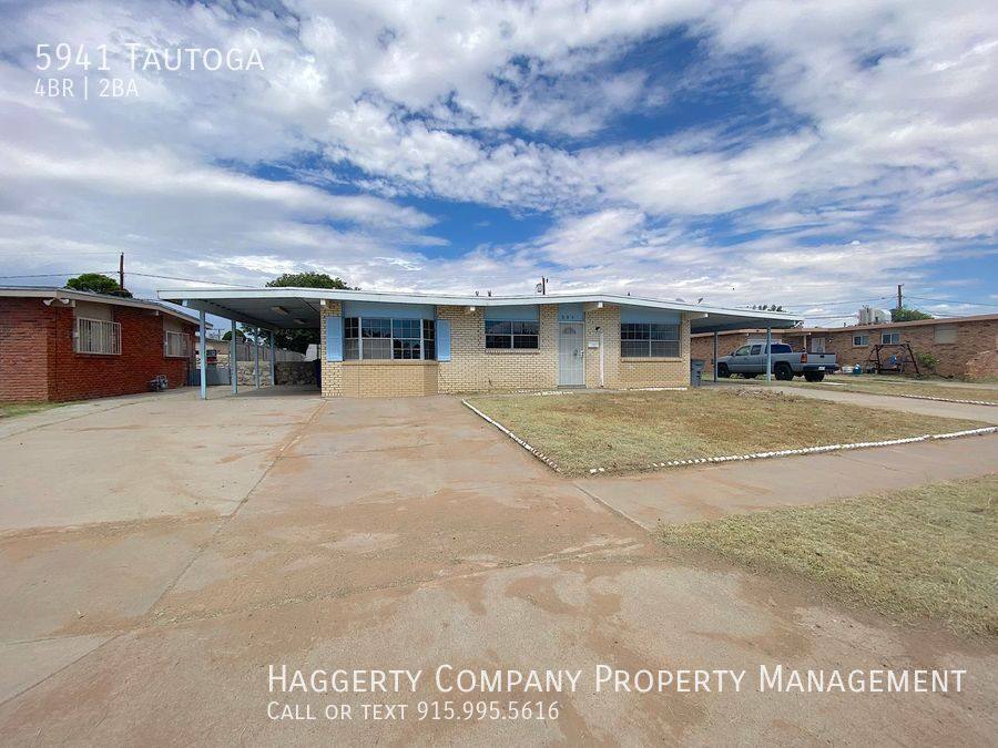 House for rent at 5941 Tautoga, El Paso, TX 79924