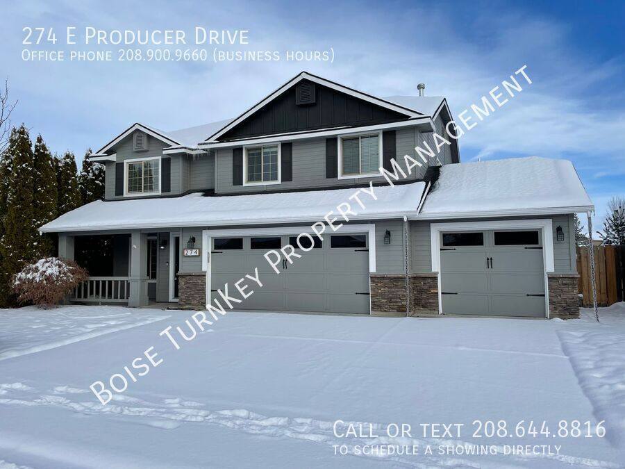 House for rent at 274 E Producer Dr, Meridian, ID 83646