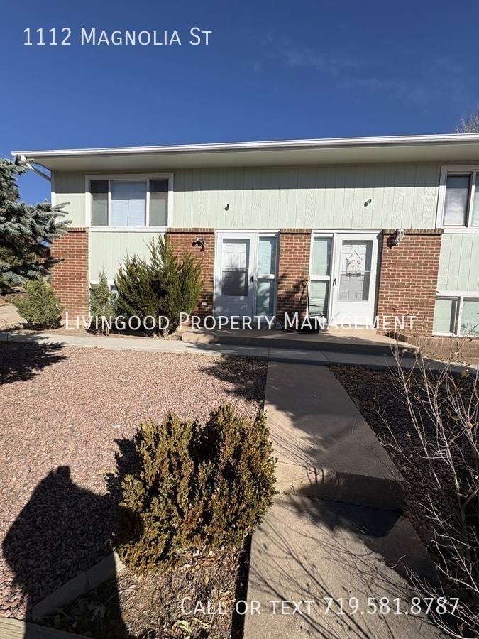 Townhouse for rent at 1112 Magnolia St, Colorado Springs, CO 80907