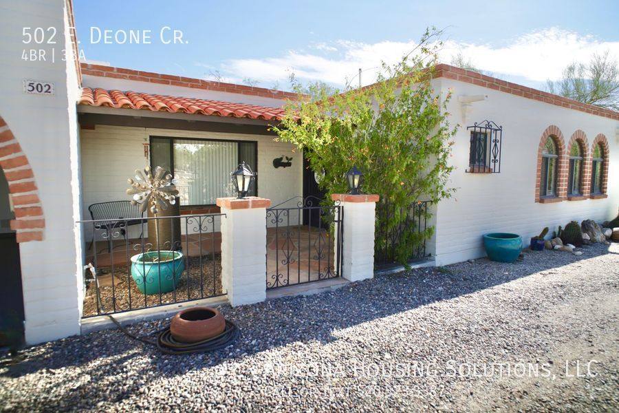 House for rent at 502 E Deone Cr, Tucson, AZ 85704