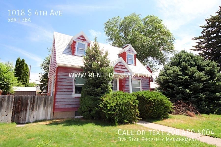House for rent at 1018 S 4th Ave, Pocatello, ID 83201