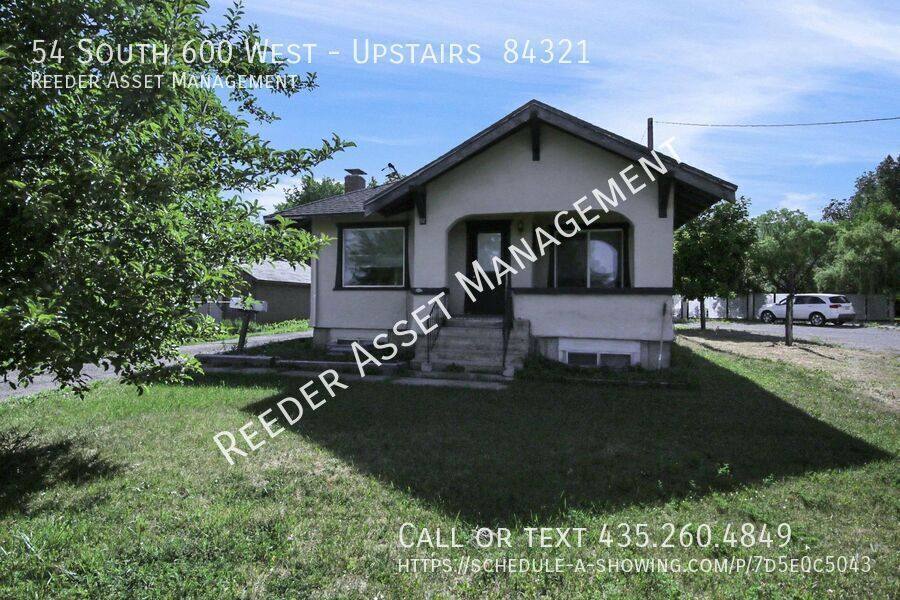 Apartment for rent at 54 S 600 W #UPSTAIRS, Logan, UT 84321