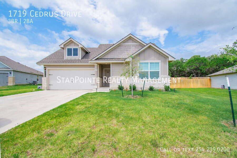 House for rent at 1719 Cedrus Dr, Belton, TX 76513