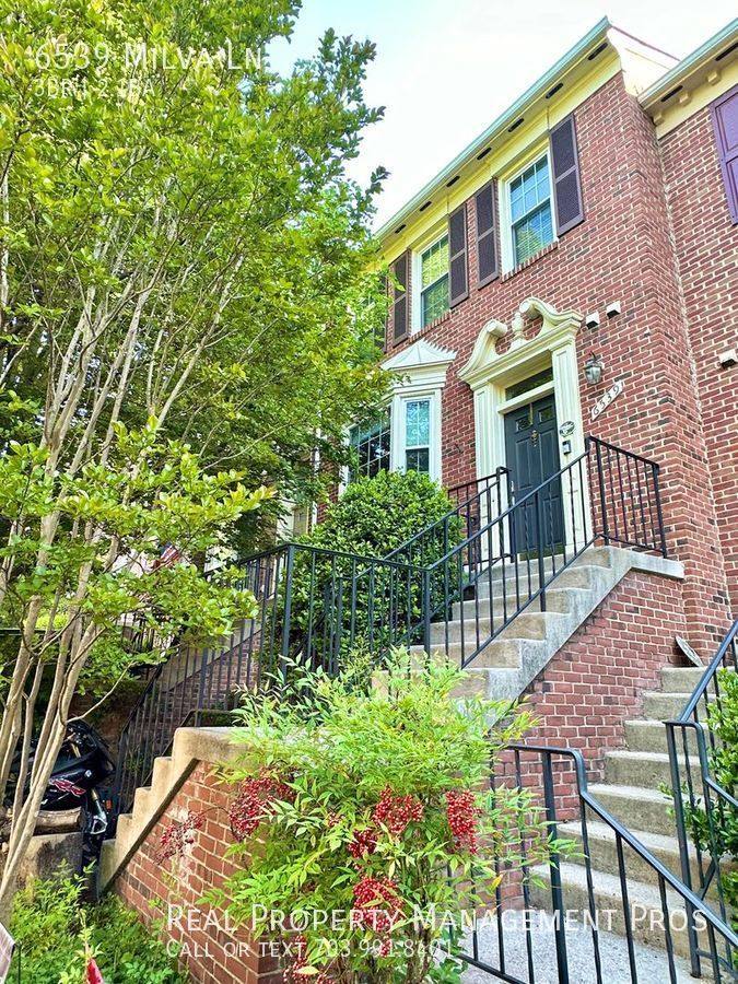 Townhouse for rent at 6539 Milva Lane, Springfield, VA 22150