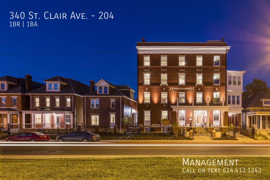 Apartment for rent at 340 St Clair Ave #204, Columbus, OH 43203