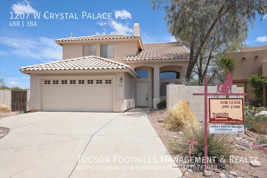 House for rent at 1207 W Crystal Palace Place, Tucson, AZ 85737