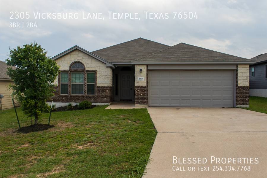 House for rent at 2305 Vicksburg Lane Texas, Temple, TX 76504