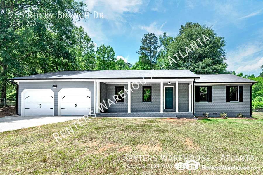 House for rent at 265 Rocky Branch Dr, McDonough, GA 30252