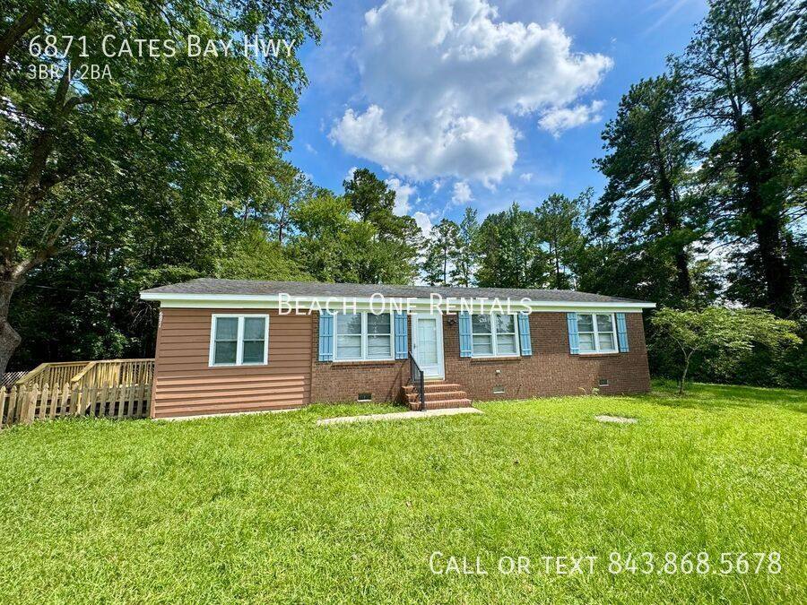 House for rent at 6871 Cates Bay Highway, Conway, SC 29527