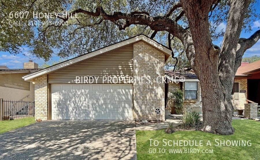 House for rent at 6607 Honey Hill, San Antonio, TX 78229