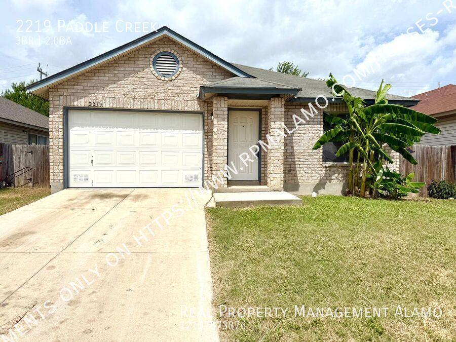 House for rent at 2219 Paddle Creek, San Antonio, TX 78245