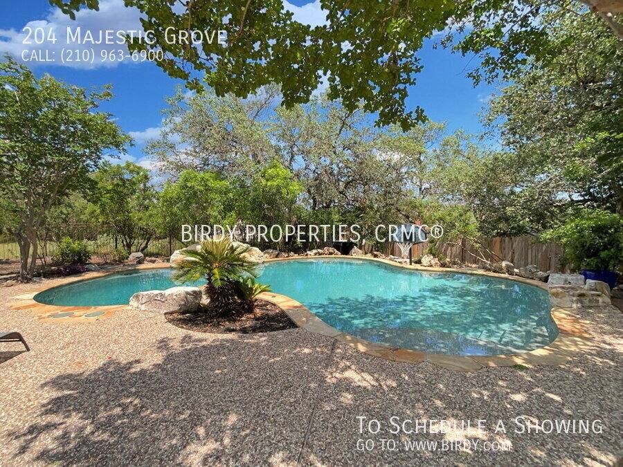 House for rent at 204 Majestic Grove, San Antonio, TX 78258