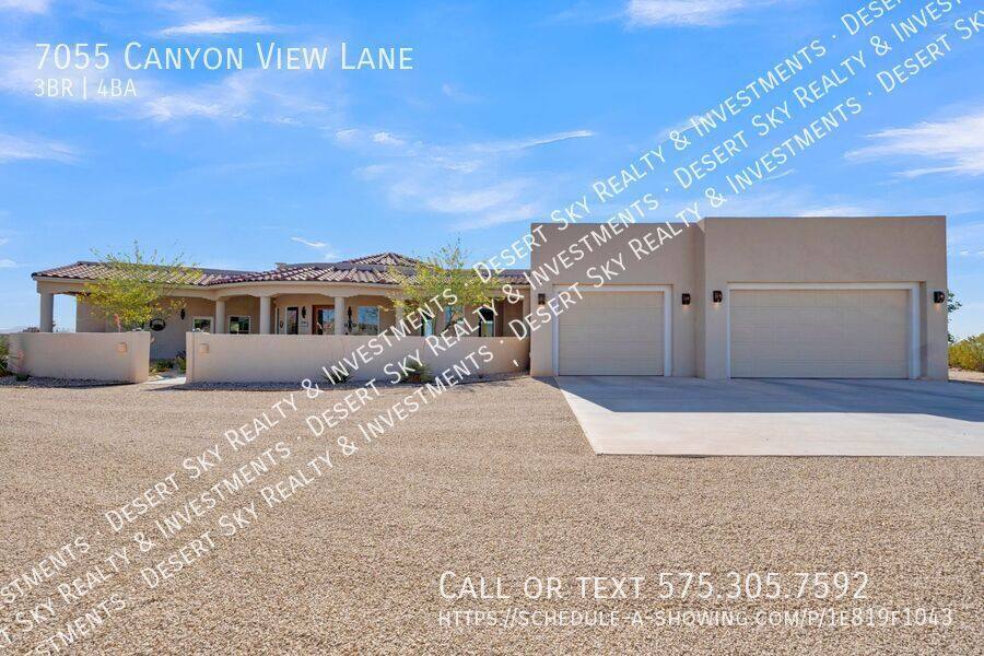 House for rent at 7055 Canyon View Lane, Las Cruces, NM 88007