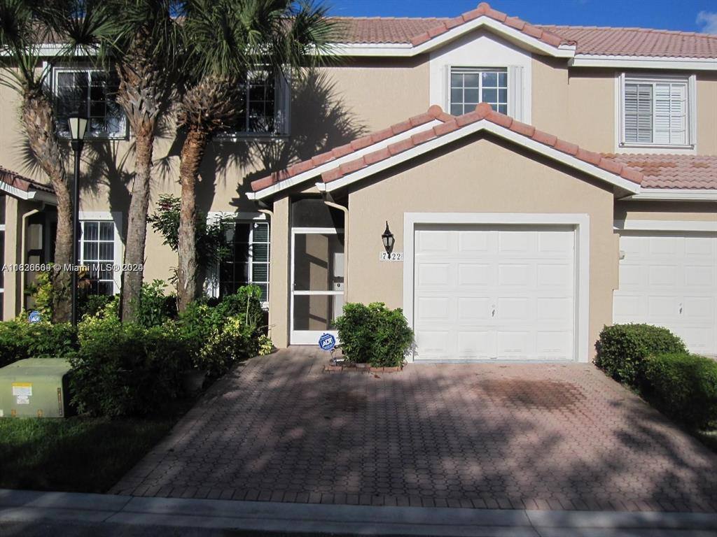 Townhouse for rent at 7422 NW 61st Terrace, Pompano Beach, FL 33067