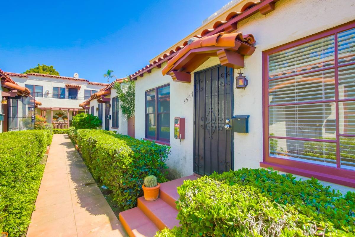 Apartment for rent at 3517 Sixth Ave, San Diego, CA 92103
