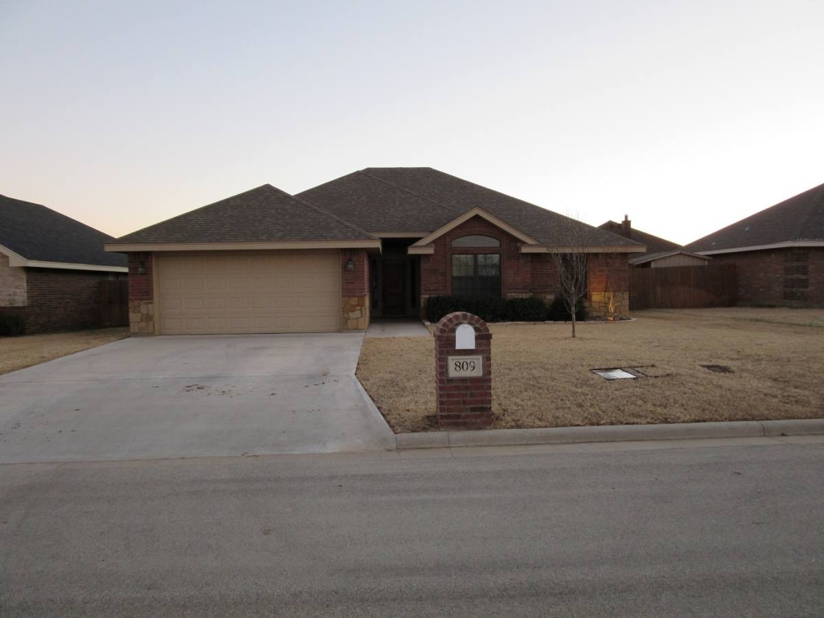 House for rent at 809 Running Water Trail, Abilene, TX 79602