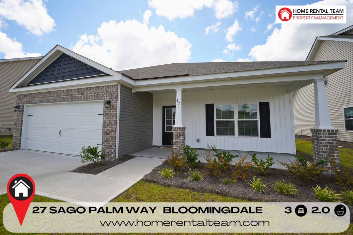 House for rent at 27 Sago Palm Way, Bloomingdale, GA 31302