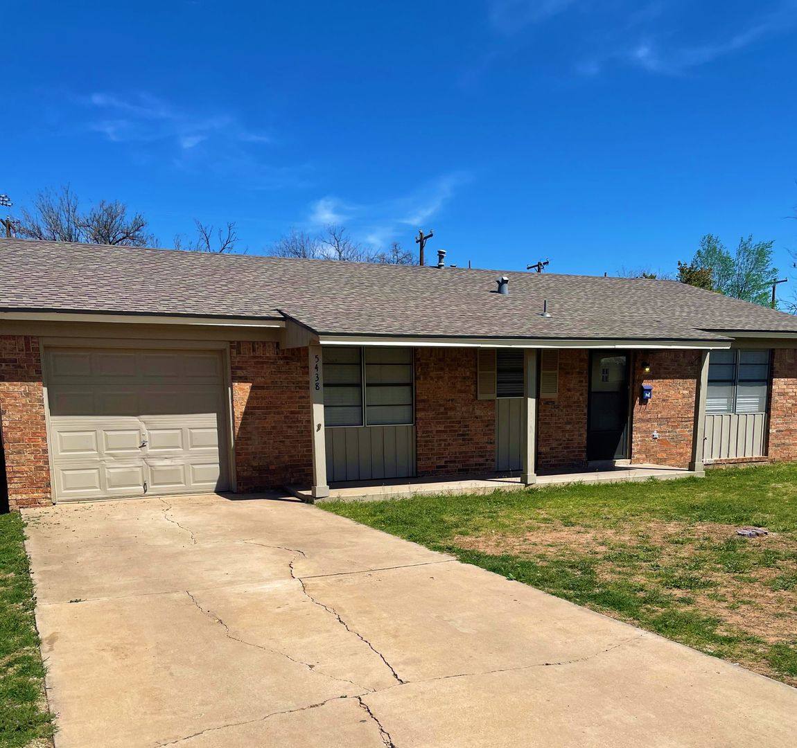 House for rent at 5438 45th St, Lubbock, TX 79414