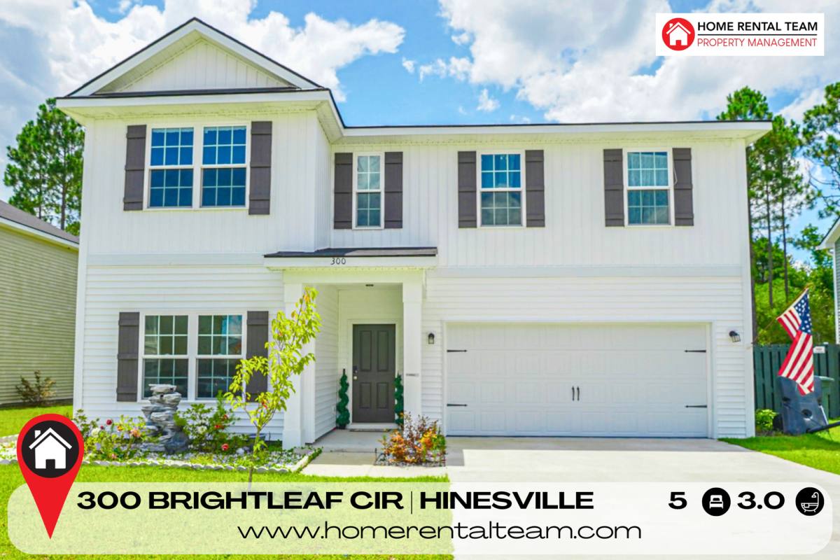 House for rent at 300 Brightleaf Circle, Hinesville, GA 31313