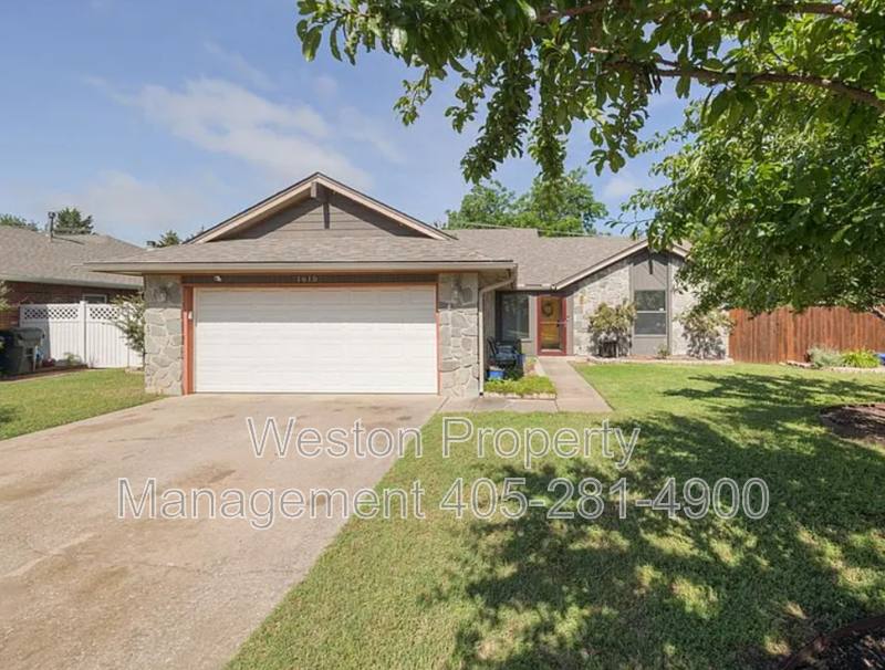House for rent at 1615 Honeysuckle Lane, Oklahoma City, OK 73130