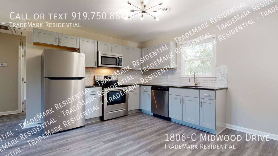 Apartment for rent at 1806-C Midwood Dr, Raleigh, NC 27604