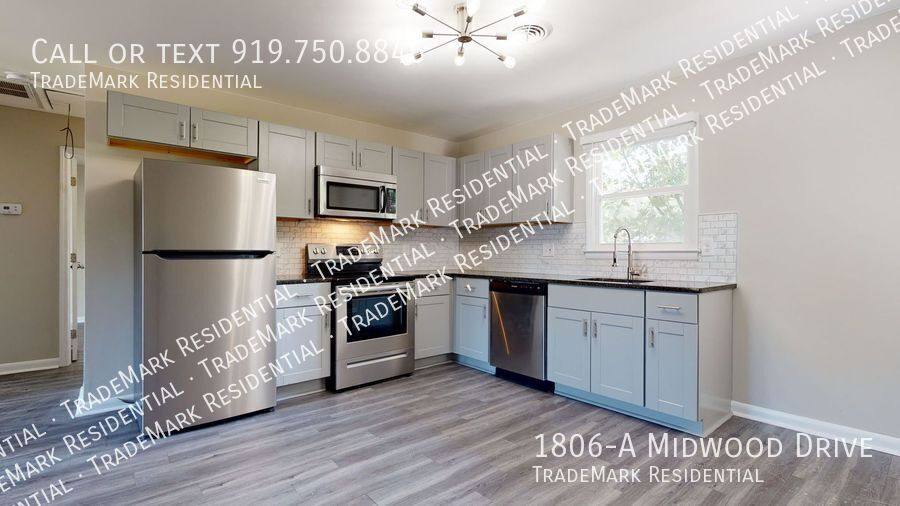 Apartment for rent at 1806-A Midwood Dr, Raleigh, NC 27604
