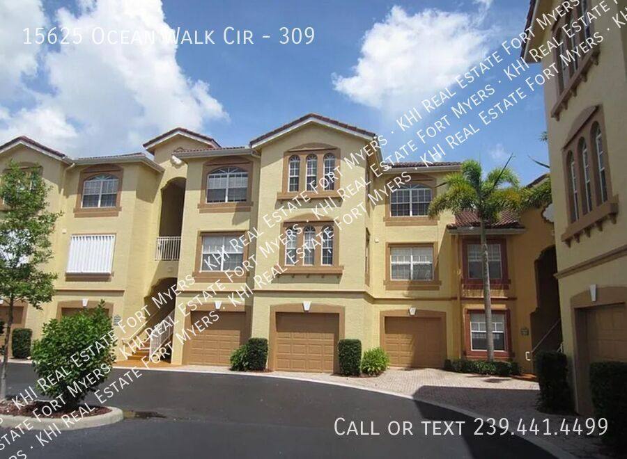 Condo for rent at 15625 Ocean Walk Circle #309, Fort Myers, FL 33908