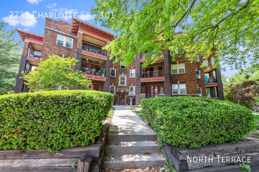 Apartment for rent at 2732 Charlotte St #101, Kansas City, MO 64109