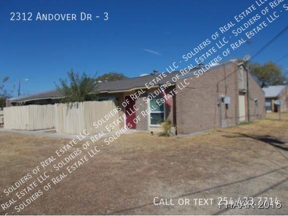Apartment for rent at 2312 Andover Dr #3, Killeen, TX 76542