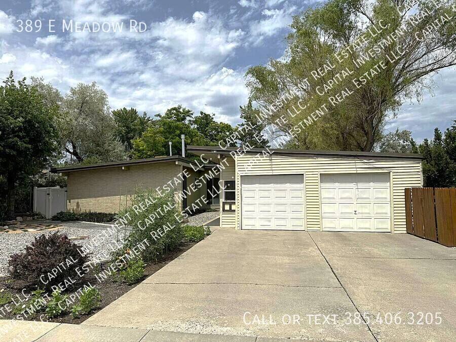 House for rent at 389 E Meadow Rd, Salt Lake City, UT 84107