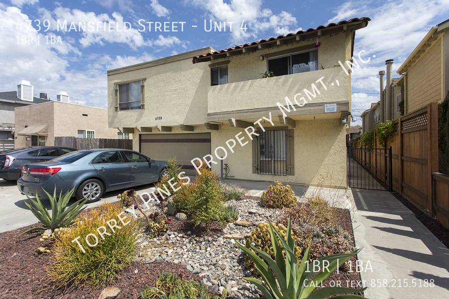 Apartment for rent at 4739 Mansfield St #4, San Diego, CA 92116