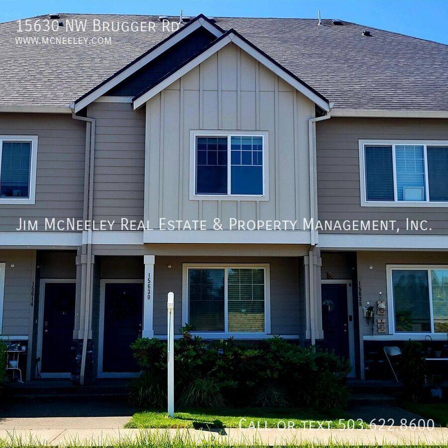 Townhouse for rent at 15630 NW Brugger Rd, Portland, OR 97229