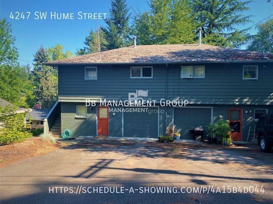 House for rent at 4247 SW Hume St, Portland, OR 97219