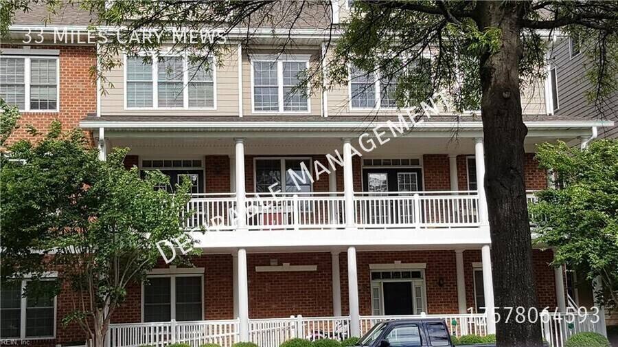 Townhouse for rent at 33 Miles Cary Mews, Hampton, VA 23669