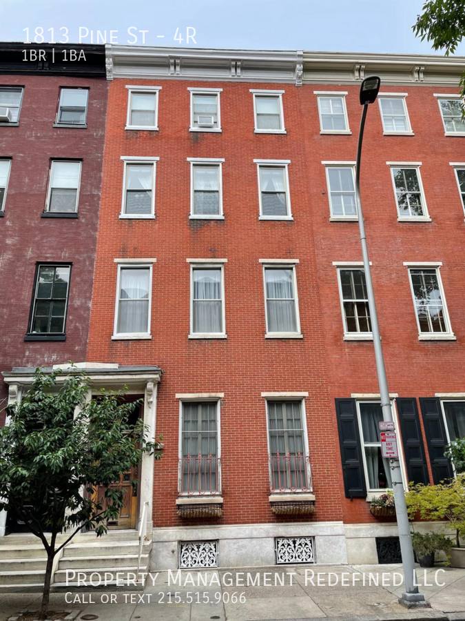 Apartment for rent at 1813 Pine St #4R, Philadelphia, PA 19103