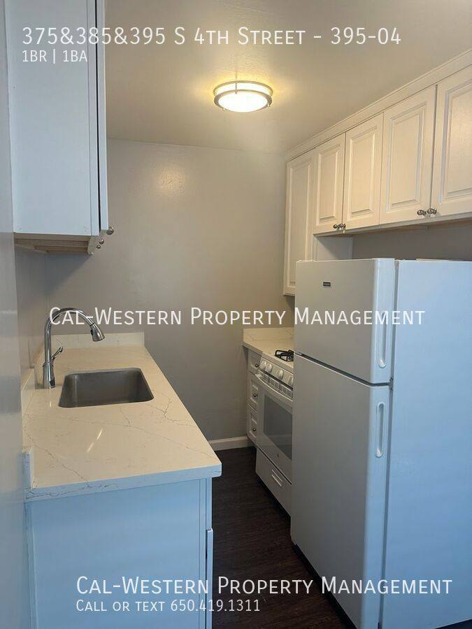 Apartment for rent at 375&385&395 S 4th St #4, San Jose, CA 95112