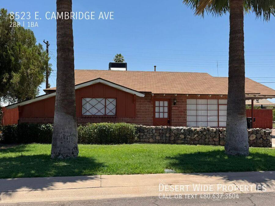 House for rent at 8523 E Cambridge Ave, Scottsdale, AZ 85257