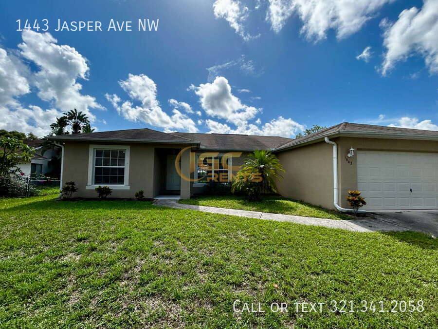 House for rent at 1443 Jasper Ave NW, Palm Bay, FL 32907